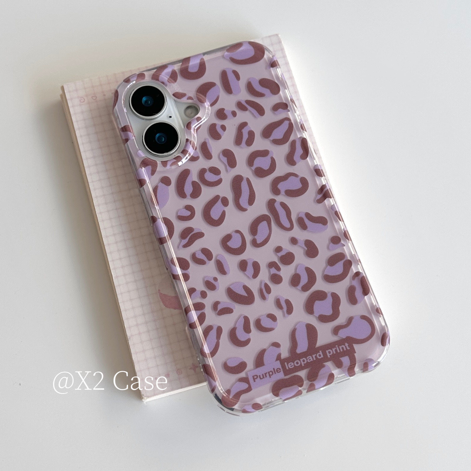เคสโทรศัพท์ลายเสือดาวสีม่วงอ่อ - Phone Cases Leopard Print บทวิจารณ์และราคา