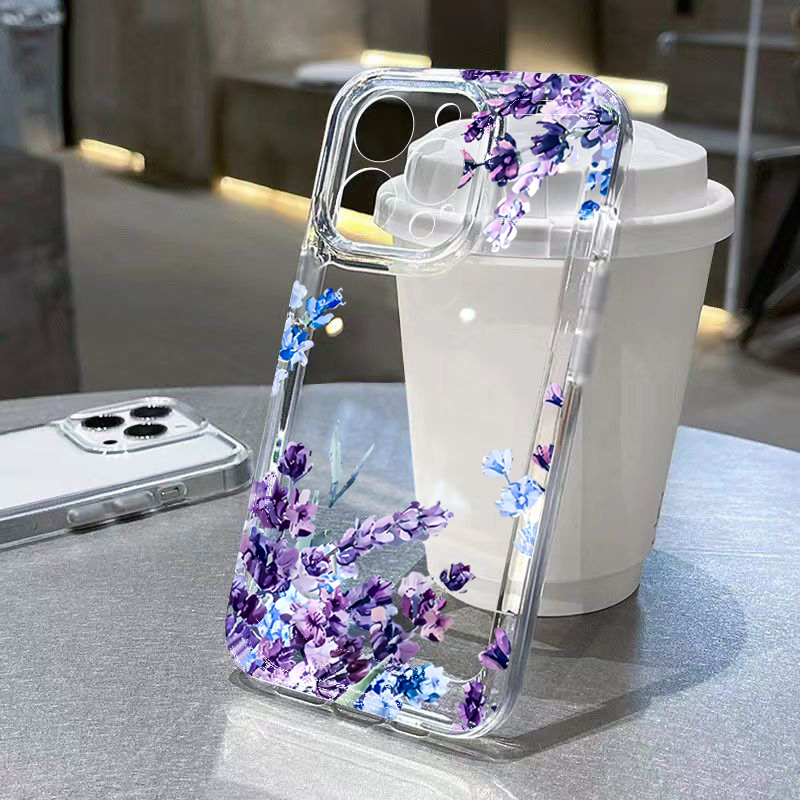 เคสโทรศัพท์ TPU นุ่มลายดอกไม้ส - Phone Cases Like Loopy บทวิจารณ์และราคา